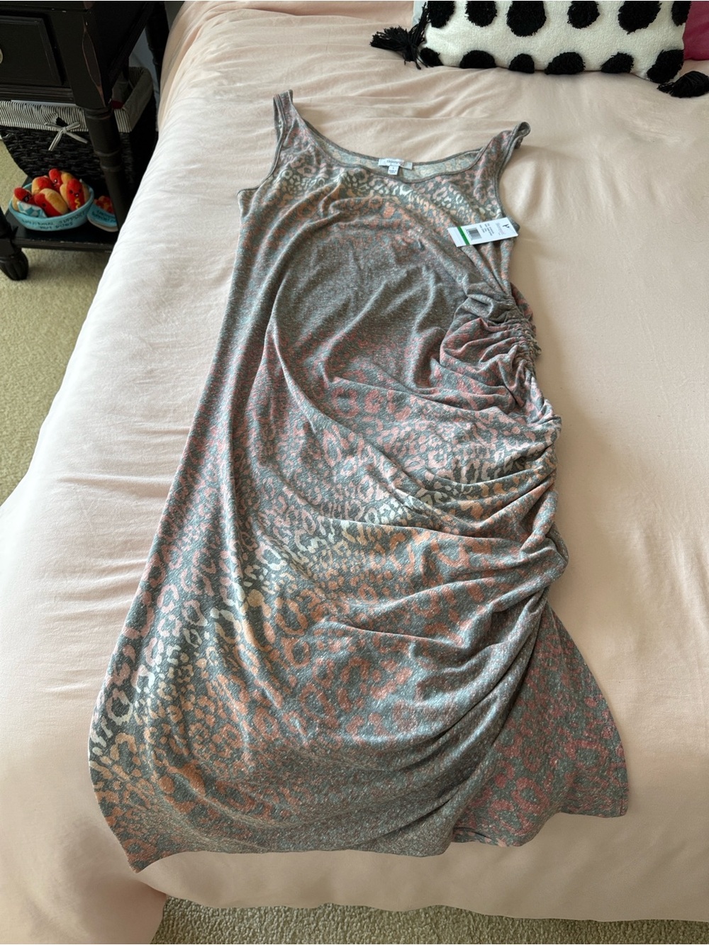 Skinnygirl Sunset Ombré
Leopard Print Side Ruched
Midi Tank Dress